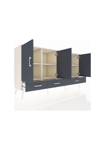 Kronos Konsol 6 Raflı 3 Çekmeceli 4 Kapaklı 176x59x99 Aytaşı-antr Aytaşı-antrasit Kronos Konsol 6 Raflı 3 Çekmeceli 4 Kapaklı 176x59x99 Aytaşı-antr Aytaşı-antrasit