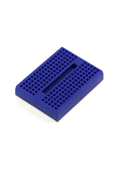 Koodmax - 5 Adet - Mini Yapışkanlı Breadboard - 170 Pin - 4.5 3.5cm Mavi