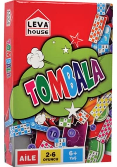 Levo House Ekonomik Yılbaşı Özel Tombala Oyun Seti