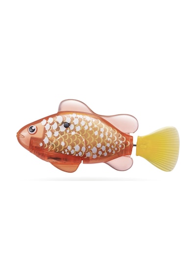 1.8 Metre Derine Dalan Suda Renk Değiştiren Yüzen Pilli Robo Alive Balık - 6.8 Cm - 1 Adet - Altın