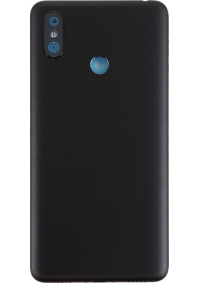 Wholesale00 Xiaomi Mi Max 3 İçin Kullanışlı Arka Kapak Siyah