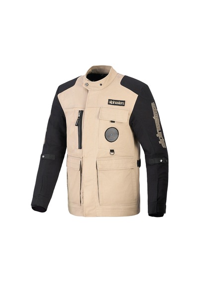 Alpinestars Dice Korumalı Motosiklet Montu Açık Gri