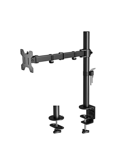13-32 İnç Yüksekliği Ayarlanabilir Tekli Monitör Kolu, 10 Kg'a Kadar, Vesa 75x75/100x100