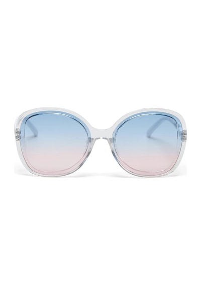 Okkia Anna Butterfly Kadın Güneş Gözlüğü Blue/pink Degrade Şeffaf