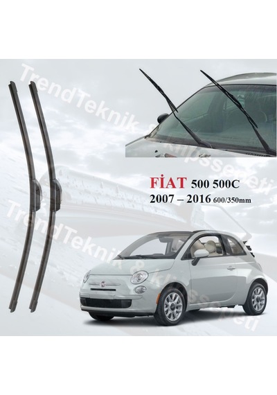 Silecek Takımı Fiat 500 500C 2007-2016 Rbw Muz Hs051
