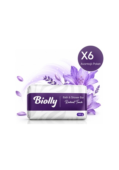 Biolly Radiant Touch Katı Sabun 150 Gr 48'li Paket Diğer