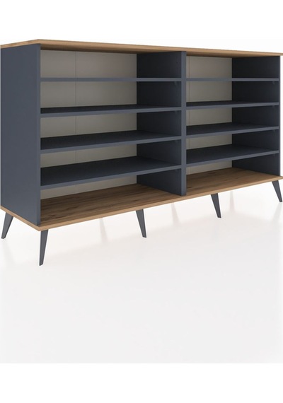 Hyperion Konsol 8 Raflı 176x44x99 Antrasit-çam/antrasit Antrasit-çam/antrasit Hyperion Konsol 8 Raflı 176x44x99 Antrasit-çam/antrasit Antrasit-çam/antrasit