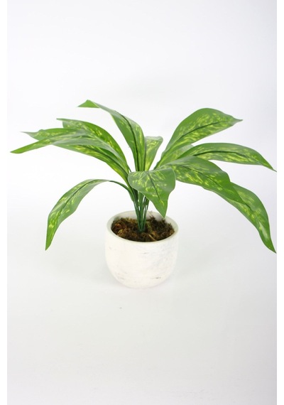 Uzun Yapraklı Yapay Bitki 42 Cm Model-14