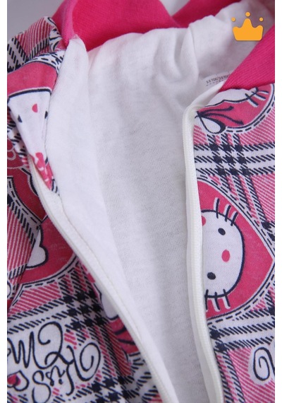 Babyhola 2-9 Yaş Kalın Elyaf Dolgulu 2.5 Tog Premium Kalite Çocuk Uyku Tulumu 23504 Fuşya