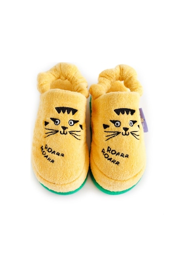Milk & Moo Milk&moo Çocuk Ev Terliği Patenci Çita 5-6 Yaş Sarı