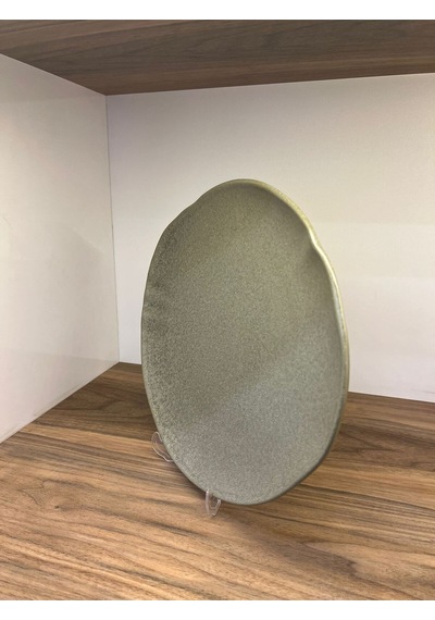 Adelfa Tone Oval Tabak 36 Cm Kahvaltı, Peynir, Şarküteri, Meze, Et Ve Gourmet Çok Amaçlı Çok Renkli