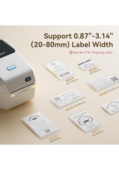 Niimbot K3B Etiket Yazıcı Krem