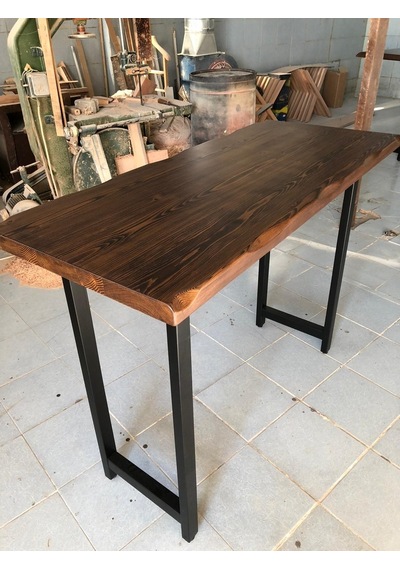 Bintaşmobilya Kütük Bar Masa-150X60.Cm