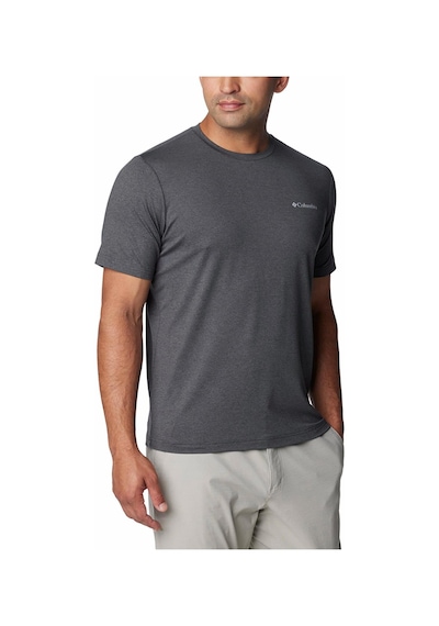 Columbia Ao5545 Tech Trail Crew Neck Iı Erkek T-shirt-29978 Koyu Gri