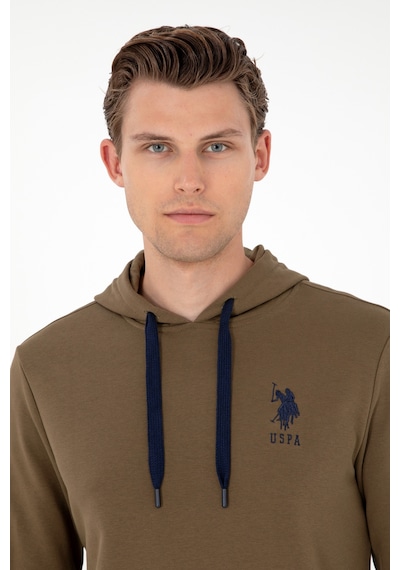 U.s. Polo Assn. Erkek Haki Sweatshirt 50289059-vr027 Haki