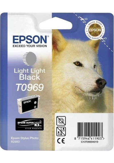 Tonersepeti Epson T0969 C13t09694020 Açık Siyah Kartuş