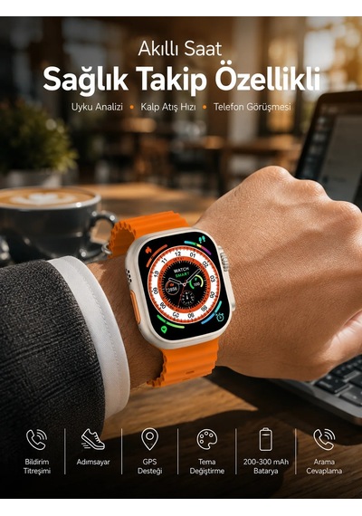 Akıllı Saat Bluetooth Bağlantılı Uyku Ve Takibi