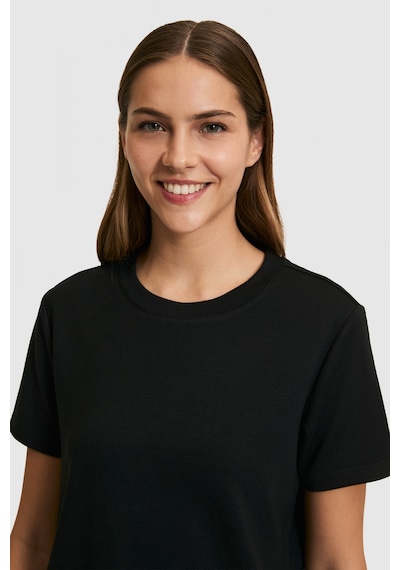U.S. Polo Assn. U.s. Polo Assn. Kadın Siyah Tişört Basic 50323533-vr046