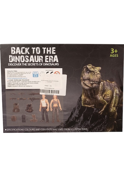 Erkek Figürlü Dinozor Seti
