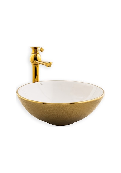 Eva Banyo Lena E-5005A Tezgah Üstü Porselen Lavabo