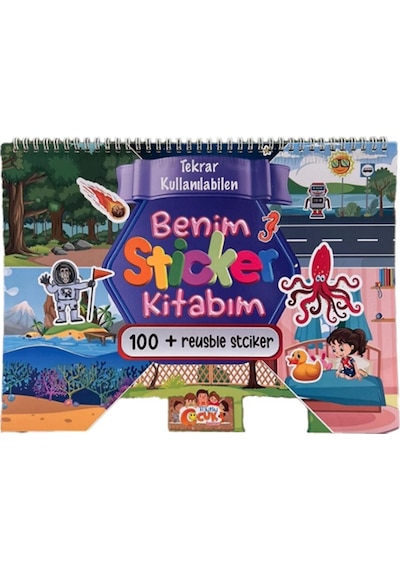 Mey İthalat Tükenmeyen Sticker Kitabım