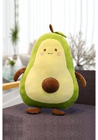 Avokado Yastık Peluş Pofuduk 35 x 35