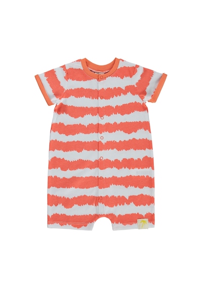 Civil Baby Dalga Desenli 6-18 Ay Tulum - Kırmızı Mercan