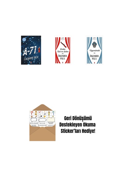 A-71 + Darbe: Kan Ve Sultan Ciltli + Nizamülmülk Ciltli + Okuma Sticker'ları