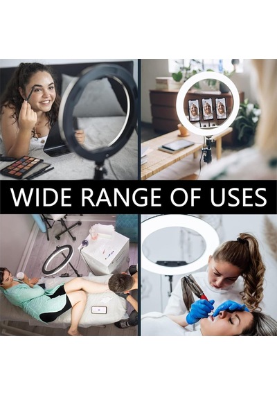 Profesyonel 21 İnç 65w Ring Light Çekim Işığı, 560 Led Ayarlanabilir Parlaklık Kumandalı Makyaj Kuaför Video F