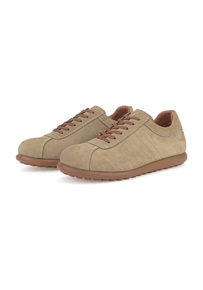 Ziya, Erkek Hakiki Deri Sneaker 1611066z29352 Kum 1611066z29352 010