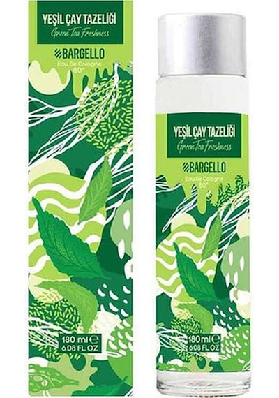 Bargello Yeşil Çay 180 Ml Cam Şişe Dökme Kolonya Edc - Mnms180edcyeş