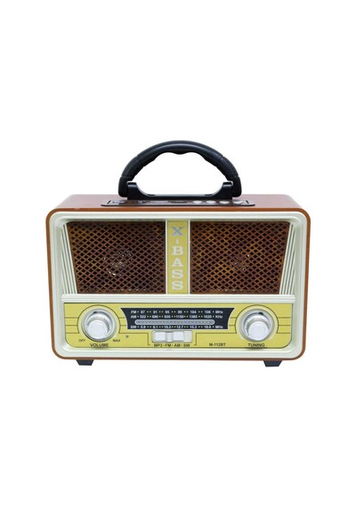 Nostaljik Radyo Usb Sd Card Bluetooth Nostaljik Radyo 112Bt Bluetooth