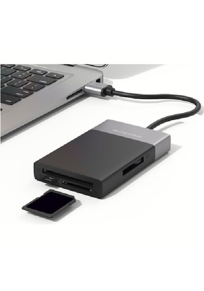 Dp Çoklu Xqd Kart Okuyucu 6in1 Fonksiyonlu 3.0 X 2 Usb Girişi Xqd Tf Cf Sd Card Reader