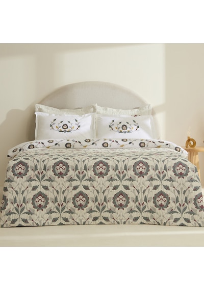 Karaca Home Oliveto Çift Kişilik Düet Set Renkli