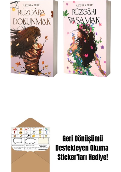 Rüzgâra Dokunmak + Rüzgârı Yaşamak + Okuma Sticker'ları