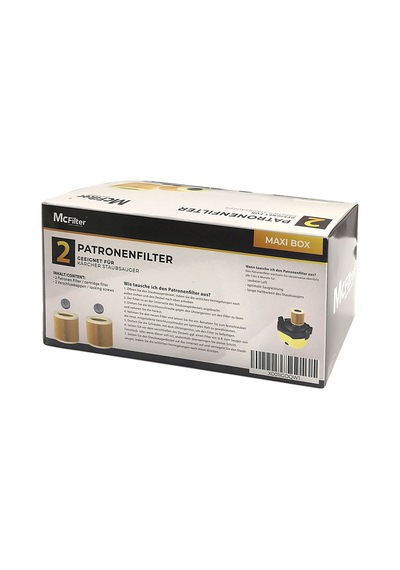 Magic Bags Karcher Uyumlu 2adet Wd3.300 Ma2003 A2204 A2054 A1000u Süpürge Silindirik Hepa Filtresi 2 Adet