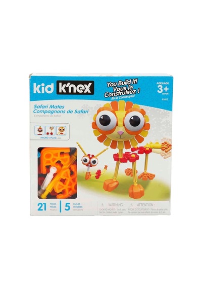 Kid Knex Safari Arkadaşları Yapım Seti 21 Parça 85613