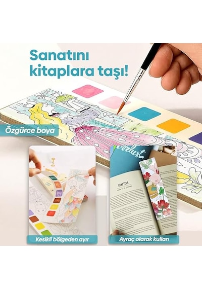 Book Hayvanlar Sihirli Boyama Kitabı Diğer