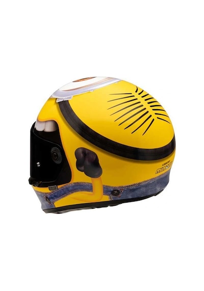 Hjc V10 Kask Stuart Minions MC3 Kapalı Motosiklet Kaskı