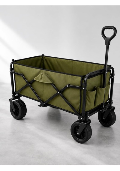 Tr Extra Cepli Katlanabilir Wagon Arabası İle Pratik Ve Düzenli Taşıma