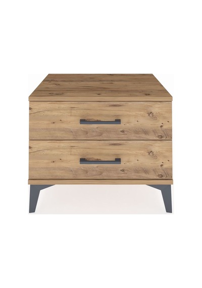 Hyperion Komodin 2 Çekmeceli 60x44x48 Çam-çam Çam