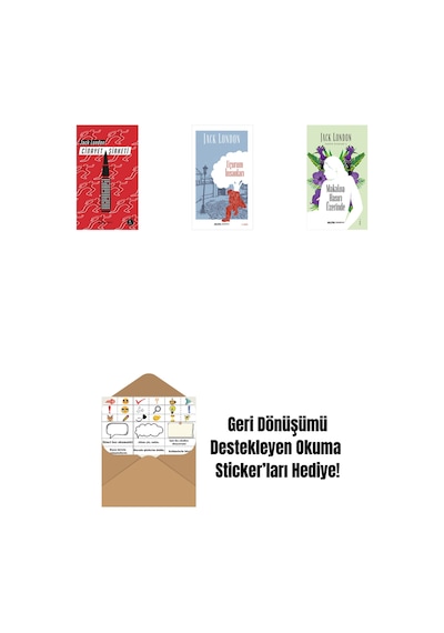 Cinayet Şirketi + Uçurum İnsanları + Makaloa Hasırı Üzerinde + Okuma Sticker'ları
