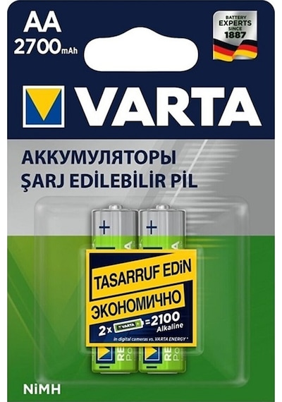 Varta 2700 Mah AA Pil ( 2 Adet )