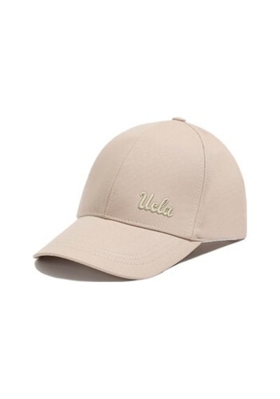 Ucla Neo Bej Baseball Cap Nakışlı - Unisex Şapka Bej