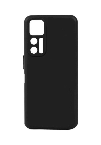Tcl 30 Plus Kılıf Kamera Korumalı Silikon Rubber Arka Kapak Siyah