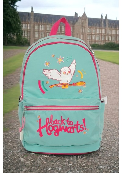 Harry Potter Hogwarts Academy Okul Çantası Ve Beslenme Çantası Lisanslı Çok Renkli