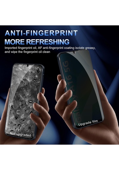 Samsung Galaxy Uyumlu A16 Hayalet Ekran Koruyucu Cam 5d Parlak Privacy