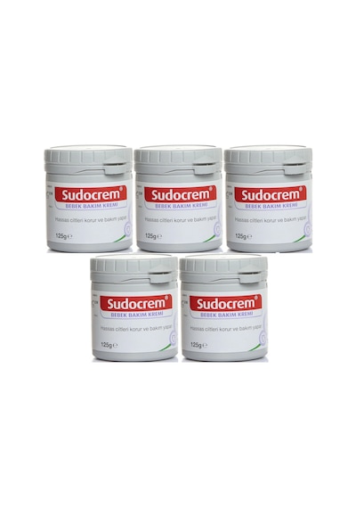 Sudocrem Cilt Bebek Bakım - Pişik Kremi 125gr 5 Li Set