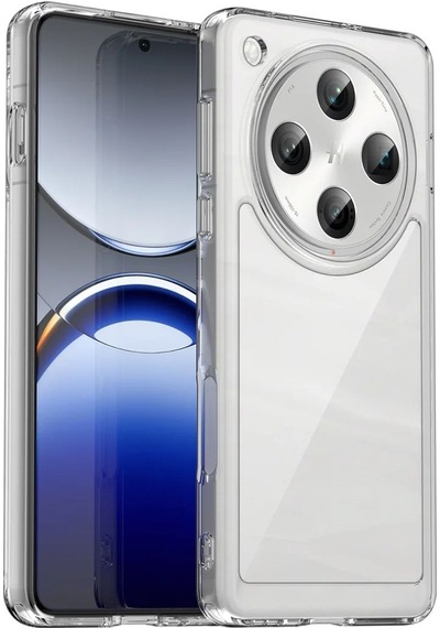 Oppo Find X8 Pro Uyumlu Silikon Kılıf - Darbe Emici Kamera Korumalı Esnek Kapak - Şeffaf Şeffaf