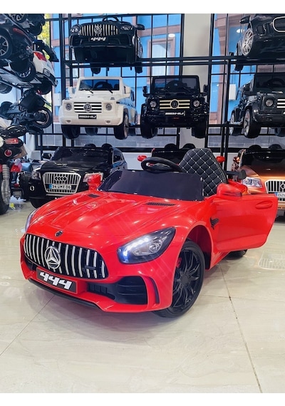 Mercedes 12 Volt Uzaktan Kumandalı Gt Akülü Araba 0-5 Yaş Kırmızı